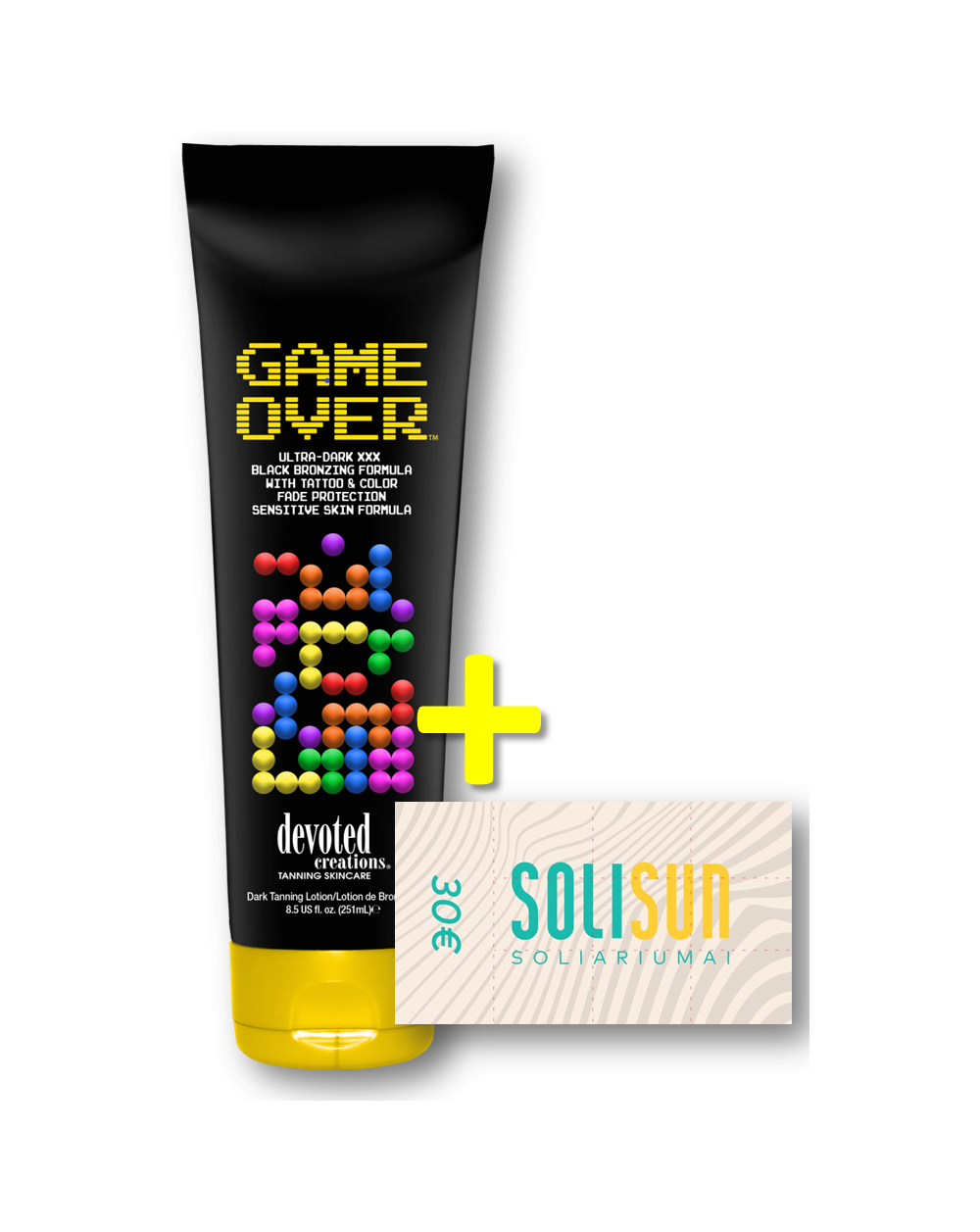 Game Over ™ + 30€ Solisun abonementas-Pagrindinis-Akcijos