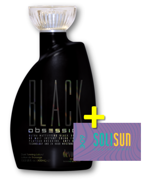 Black Obsession ™ + 60€ Solisun abonementas - Akcijos