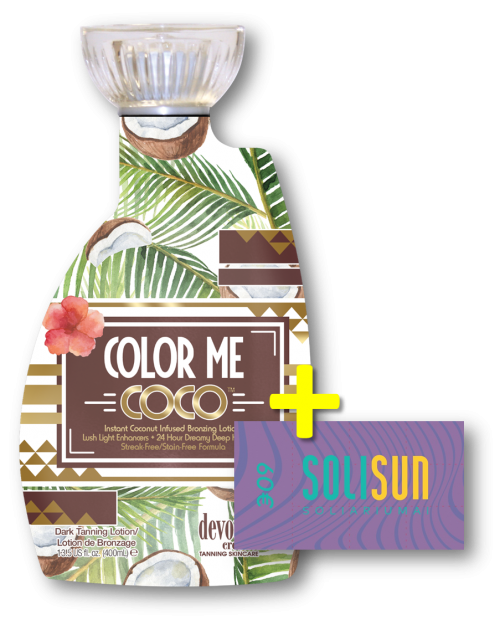 Color me Coco ™ + 60€ Solisun abonementas - Akcijos